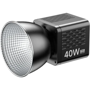 Ulanzi 40W PRO L023 Led Ultra Compacto y Potente Con Reflector, Difusor y Fuente de Poder L075