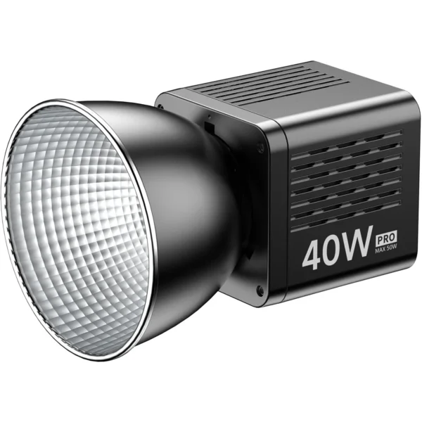 Ulanzi 40W PRO L023 Led Ultra Compacto y Potente Con Reflector, Difusor y Fuente de Poder L075