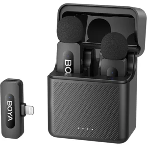 Boya BY-V3 Micrófono Inalámbrico Doble Lightning