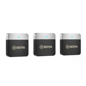Boya BY-M1V2 Micrófono Doble TRS y TRRS Inalámbrico 60 metros Conector 3.5mm