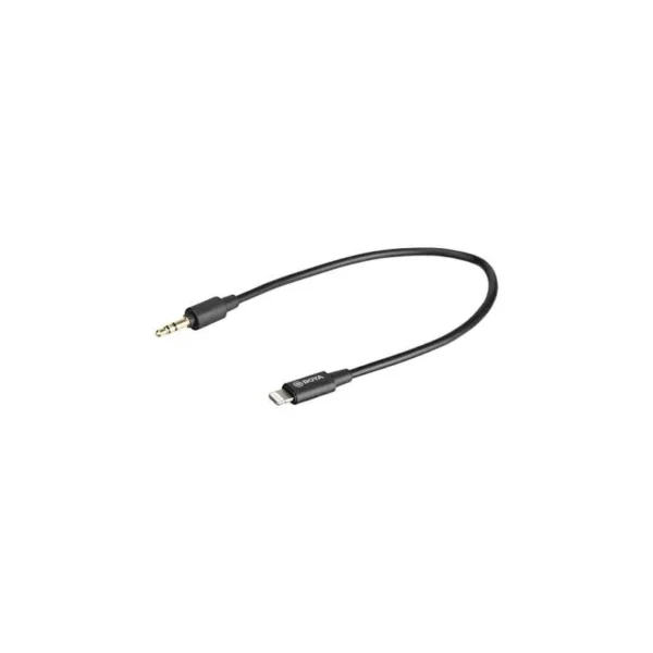 Boya BY-K1 Cable macho lightning – macho TRS 3.5mm