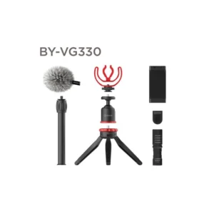 Boya BY-VG330 - Kit de Micrófono Para Teléfonos Con Trípode