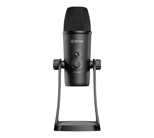 Boya BY-PM700 Pro Micrófono Profesional de Estudio Conectores USB y XLR