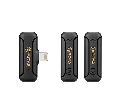 Boya BY-WM3T2-D2 Micrófono Inalámbrico Lightning Doble 50 metros