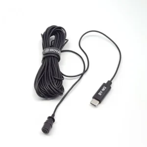 Boya BY-M3 Micrófono lavalier con conector USB-C