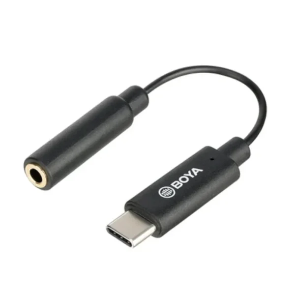 Boya BY-K9 Mini Cable 3,5mm Hembra TRRS a USB-C macho