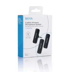 Boya BY-WM3T2-M2 Micrófono Inalámbrico Doble 50 Metros TRS